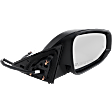 Passenger Side Mirror, Power Adjust, Manual Folding, Heated, Paintable, In-housing Signal Light, With memory, With Puddle Light, No Auto-Dimming, With Blind Spot Detection in Glass