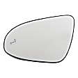 Driver Side Mirror Glass, Heated, With Blind Spot Detection in Glass