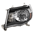 2009 Toyota Tacoma - Driver and Passenger Side Halogen Headlight, Without bulb(s), OE Replacement