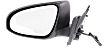 2015-2019 Toyota Yaris - Driver Side Mirror, Power Adjust, Non-Heated, Manual Folding, Paintable, No Signal Light, No Memory, No Puddle Light, No Auto-Dimming, No Blind Spot Feature