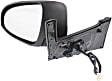 2015-2019 Toyota Yaris - Driver Side Mirror, Power Adjust, Non-Heated, Manual Folding, Paintable, No Signal Light, No Memory, No Puddle Light, No Auto-Dimming, No Blind Spot Feature