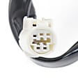 2015-2019 Toyota Yaris - Driver Side Mirror, Power Adjust, Non-Heated, Manual Folding, Paintable, No Signal Light, No Memory, No Puddle Light, No Auto-Dimming, No Blind Spot Feature
