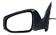 Driver Side Mirror, Power Adjust, Manual Folding, Heated, Textured Black, No Signal Light, No Memory, No Puddle Light, No Auto-Dimming, No Blind Spot Feature