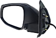 Driver Side Mirror, Power Adjust, Manual Folding, Heated, Textured Black, No Signal Light, No Memory, No Puddle Light, No Auto-Dimming, No Blind Spot Feature