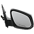 2019 Toyota Tacoma - Passenger Side Mirror, Power Adjust, Heated, Textured Black, Manual Folding, No Signal Light, No Blind Spot Feature, No Memory, No Puddle Light, No Auto-Dimming