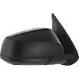 2019 Toyota Tacoma - Passenger Side Mirror, Power Adjust, Heated, Textured Black, Manual Folding, No Signal Light, No Blind Spot Feature, No Memory, No Puddle Light, No Auto-Dimming