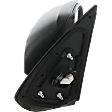 2019 Toyota Tacoma - Passenger Side Mirror, Power Adjust, Heated, Textured Black, Manual Folding, No Signal Light, No Blind Spot Feature, No Memory, No Puddle Light, No Auto-Dimming