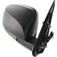 2019 Toyota Tacoma - Passenger Side Mirror, Power Adjust, Heated, Textured Black, Manual Folding, No Signal Light, No Blind Spot Feature, No Memory, No Puddle Light, No Auto-Dimming