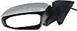 Driver Side Mirror, Power Adjust, Manual Folding, Heated, Chrome, In-housing Signal Light, No Memory, No Puddle Light, No Auto-Dimming, No Blind Spot Feature