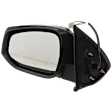 Driver Side Mirror, Power Adjust, Manual Folding, Heated, Paintable, No Signal Light, No Memory, No Puddle Light, No Auto-Dimming, No Blind Spot Feature