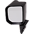 Driver Side Mirror, Power Adjust, Manual Folding, Non-Heated, Paintable, In-housing Signal Light, No Memory, No Puddle Light, No Auto-Dimming, No Blind Spot Feature