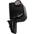 Driver Side Mirror, Power Adjust, Manual Folding, Non-Heated, Paintable, In-housing Signal Light, No Memory, No Puddle Light, No Auto-Dimming, No Blind Spot Feature