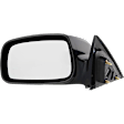 2004-2008 Toyota Solara - Driver Side Mirror, Power, Non-Folding, Heated, Paintable, No Signal Light, No Memory, No Puddle Light, No Auto-Dimming, No Blind Spot Feature