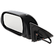 Driver Side Mirror, Power Adjust, Manual Folding, Heated, Paintable, No Signal Light, No Memory, With Puddle Light, No Auto-Dimming, No Blind Spot Feature