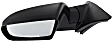 2007 Toyota Tundra Base - Driver Side Mirror,  For Models With Cold Climate Specification, Power Adjust, Heated, Textured Black, Manual Folding, No Signal Light, No Blind Spot Feature, No Memory, No Puddle Light, No Auto-Dimming, Standard Cab Pickup