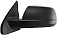 2007 Toyota Tundra Base - Driver Side Mirror,  For Models With Cold Climate Specification, Power Adjust, Heated, Textured Black, Manual Folding, No Signal Light, No Blind Spot Feature, No Memory, No Puddle Light, No Auto-Dimming, Standard Cab Pickup