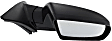 2008 Toyota Tundra - Passenger Side Mirror, For Models With Cold Climate Specification, Power Adjust, Heated, Textured Black, Manual Folding, No Signal Light, No Blind Spot Feature, No Memory, No Puddle Light, No Auto-Dimming
