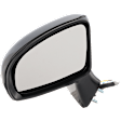 Driver Side Mirror, Power Adjust, Manual Folding, Non-Heated, Paintable, No Signal Light, No Memory, No Puddle Light, No Auto-Dimming, No Blind Spot Feature