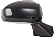 Passenger Side Mirror, Power Adjust, Manual Folding, Non-Heated, Paintable, No Signal Light, No Memory, No Puddle Light, No Auto-Dimming, No Blind Spot Feature