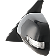 2010-2013 Toyota 4Runner - Driver Side Mirror, Power, Manual Folding, Heated, Paintable, In-housing Signal Light, No Memory, With Puddle Light, No Auto-Dimming, No Blind Spot Feature