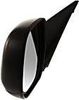 Driver Side Mirror, Power Adjust, Non-Heated, Manual Folding, Paintable, No Signal Light, No Memory, No Puddle Light, No Auto-Dim, No Blind Spot Feature