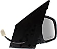 Passenger Side Mirror, Power Adjust, Non-Heated, Manual Folding, Paintable, No Signal Light, No Memory, No Puddle Light, No Auto-Dim, No Blind Spot Feature