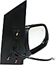 Passenger Side Mirror, Power Adjust, Heated, Manual Folding, Paintable, No Signal Light, No Memory, No Puddle Light, No Auto-Dimming, No Blind Spot Feature