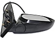 Passenger Side Mirror, Power Adjust, Heated, Manual Folding, Paintable, No Signal Light, No Memory, No Puddle Light, No Auto-Dimming, No Blind Spot Feature