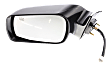Driver Side Mirror, Power Adjust, Heated, Non-Folding, Paintable, No Signal Light, With Memory, No Puddle Light, No Auto-Dimming, No Blind Spot Feature