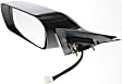 Driver Side Mirror, Power Adjust, Heated, Non-Folding, Paintable, No Signal Light, With Memory, No Puddle Light, No Auto-Dimming, No Blind Spot Feature
