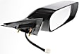 Passenger Side Mirror, Power Adjust, Heated, Non-Folding, Paintable, No Signal Light, With Memory, No Puddle Light, No Auto-Dimming, No Blind Spot Feature