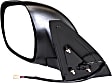Driver Side Mirror, Power, Manual Folding, Non-Heated, Textured Black, No Signal Light, No Memory, No Puddle Light, No Auto-Dimming, No Blind Spot Feature, SR5 Model
