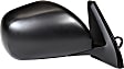 Passenger Side Mirror, Power, Manual Folding, Non-Heated, Textured Black, No Signal Light, No Memory, No Puddle Light, No Auto-Dimming, No Blind Spot Feature, SR5 Model