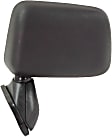 1989-1995 Toyota Pickup - Driver Side Mirror, Manual Adjust, Manual Folding, Non-Heated, Textured Black, No Signal Light, Memory, Puddle Light, Auto-Dimming, and Blind Spot Feature, For Models With Vent Window