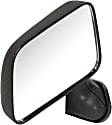 1989-1995 Toyota Pickup - Driver Side Mirror, Manual Adjust, Manual Folding, Non-Heated, Textured Black, No Signal Light, Memory, Puddle Light, Auto-Dimming, and Blind Spot Feature, For Models With Vent Window