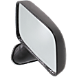 1989-1995 Toyota Pickup - Passenger Side Mirror, Manual Adjust, Manual Folding, Non-Heated, Textured Black, No Signal Light, Memory, Puddle Light, Auto-Dimming, and Blind Spot Feature, For Models With Vent Window