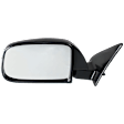 Driver Side Mirror, Manual Adjust, Manual Folding, Non-Heated, Paintable, No Signal Light, Memory, Puddle Light, Auto-Dimming, and Blind Spot Feature, For Models Without Vent Window