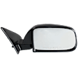 Passenger Side Mirror, Manual Adjust, Manual Folding, Non-Heated, Paintable, No Signal Light, No Memory, No Puddle Light, No Auto-Dimming, No Blind Spot Feature