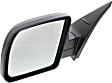 Driver Side Mirror, Manual Adjust, Non-Heated, Manual Folding, Textured Black, No Signal Light, No Memory, No Puddle Light, No Auto-Dim, No Blind Spot Feature