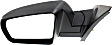 2014-2021 Toyota Tundra - Driver Side Mirror, Power Adjust, Heated, Manual Folding, Textured Black, No Signal Light, No Memory, No Puddle Light, No Auto-Dimming, No Blind Spot Feature