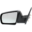 2021 Toyota Tundra - Driver Side Mirror, For Models Without Lane Change Assist, Power Adjust, Heated, Chrome, Manual Folding, No Signal Light, No Blind Spot Feature, No Memory, No Puddle Light, No Auto-Dim