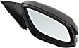 Passenger Side Mirror, Power Adjust, Heated, Manual Folding, Paintable, In-housing Signal Light, No Memory, No Puddle Light, No Auto-Dim, No Blind Spot Feature