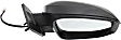 Passenger Side Mirror, Power Adjust, Heated, Manual Folding, Paintable, In-housing Signal Light, No Memory, No Puddle Light, No Auto-Dim, No Blind Spot Feature