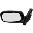 Driver Side Mirror, Power Adjust, Manual Folding, Non-Heated, Paintable, No Signal Light, No Memory, No Puddle Light, No Auto-Dimming, No Blind Spot Feature, Base Model