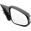 Passenger Side Mirror, Power Adjust, Non-Heated, Manual Folding, Textured Black, No Signal Light, No Memory, No Puddle Light, No Auto-Dim, No Blind Spot Feature