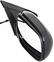 Passenger Side Mirror, Power, Manual Folding, Heated, Paintable, No Signal Light, No Memory, No Puddle Light, No Auto-Dimming, No Blind Spot Feature