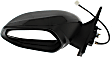 Driver Side Mirror, Power Adjust, Manual Folding, Heated, Textured Black, No Signal Light, No Memory, No Puddle Light, No Auto-Dimming, No Blind Spot Feature, 4 Cyl., 1.8L Engine