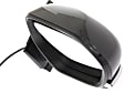 Passenger Side Mirror, Power Adjust, Manual Folding, Heated, Textured Black, No Signal Light, No Memory, No Puddle Light, No Auto-Dimming, No Blind Spot Feature, 4 Cyl., 1.8L Engine