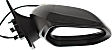 Passenger Side Mirror, Power Adjust, Manual Folding, Heated, Textured Black, No Signal Light, No Memory, No Puddle Light, No Auto-Dimming, No Blind Spot Feature, 4 Cyl., 1.8L Engine