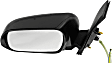 Driver Side Mirror, Power Adjust, Non-Heated, Manual Folding, Textured Black, No Signal Light, No Memory, No Puddle Light, No Auto-Dimming, No Blind Spot Feature